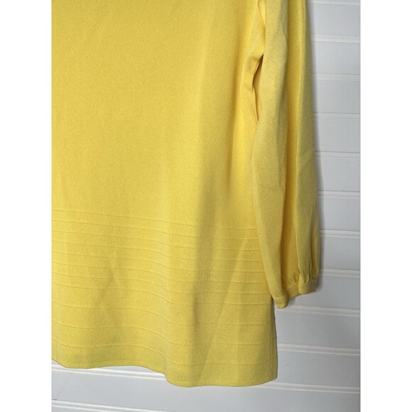 Exclusively Misook- Match Cardigan Sweater Set Santana Knit Yellow Medium - Picture 15 of 16